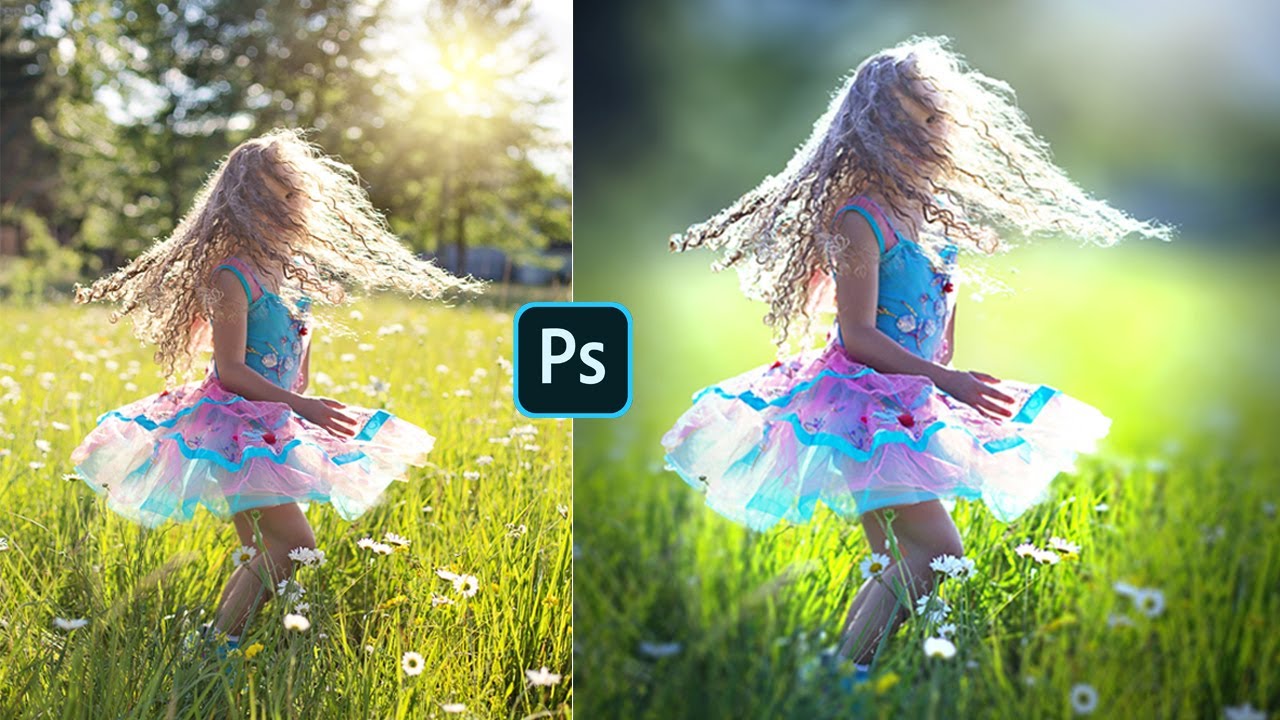 How to Blur Background and Retouching a Photo in Photoshop CC