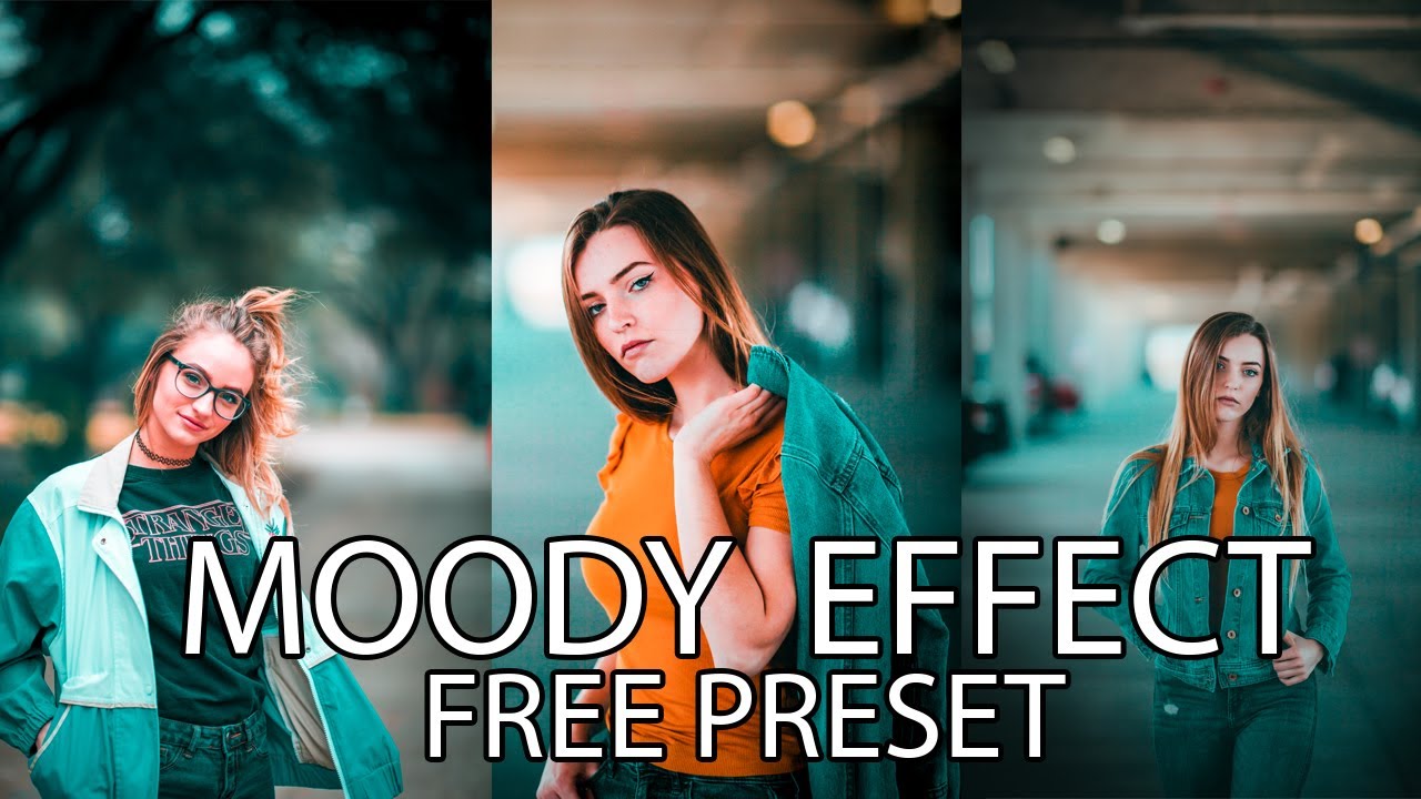 How to Moody Effect Editing|Free Preset|Photoshop Tutorial