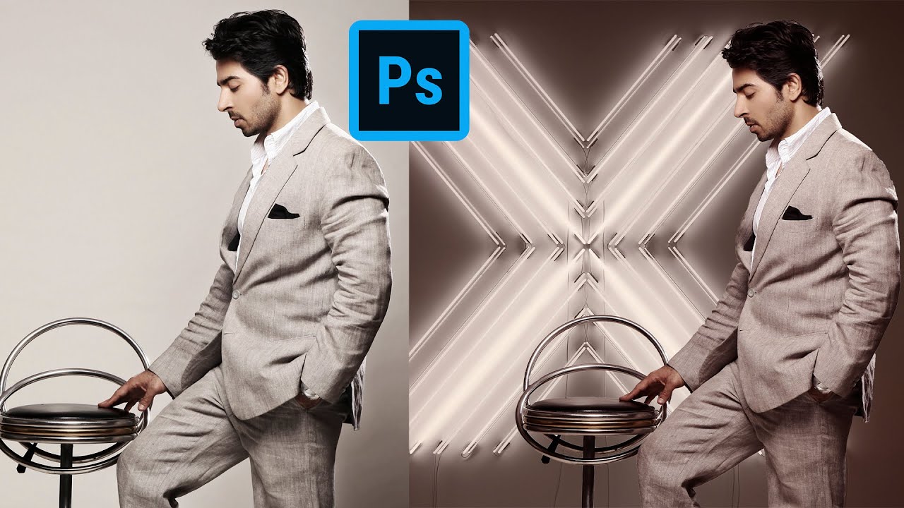 Photoshop Tutorial - Easily change background in Photoshop