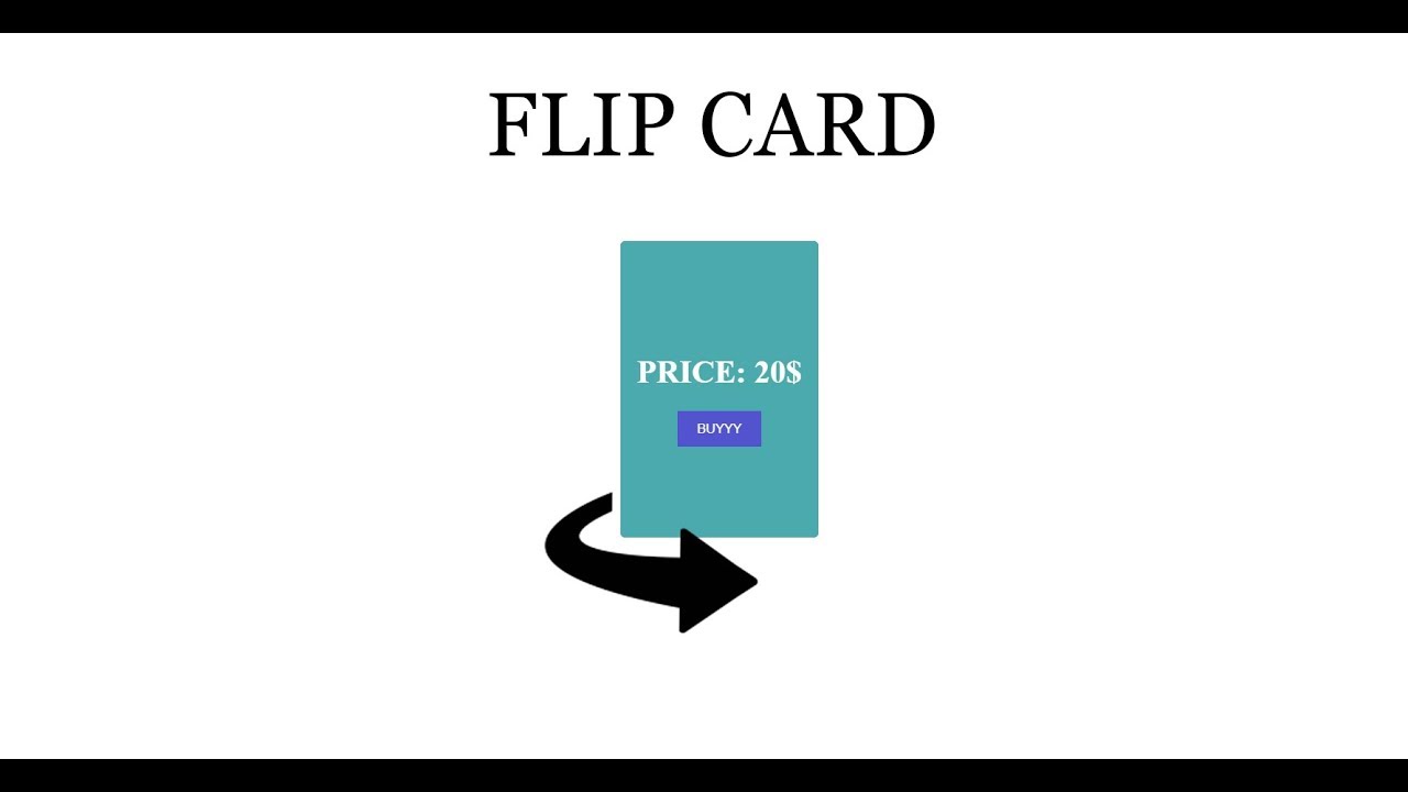 CSS Flip Card Tutorial