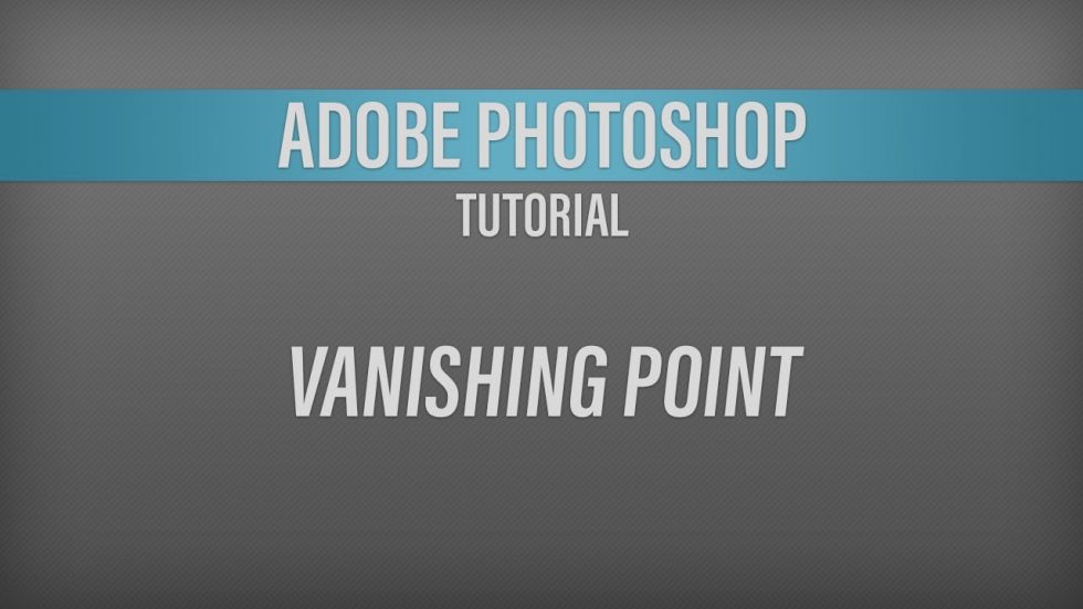 adobe photoshop cc vanishing point tutorial