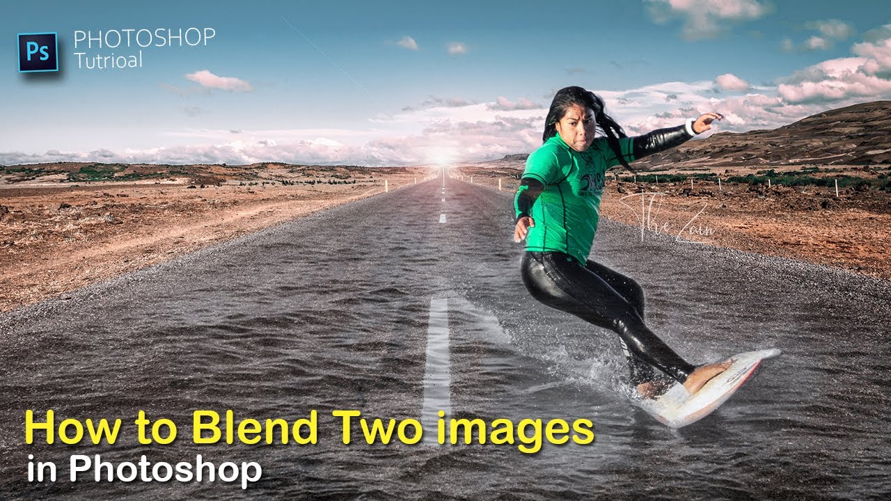 How To Blend Two Images in Photoshop Creatively || Photoshop Tutorial