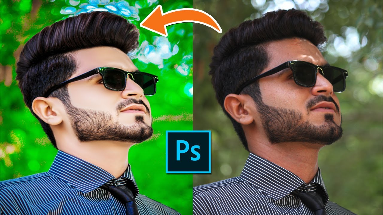 How to Adobe Photoshop cc face editing video and background editing video like and subscribe