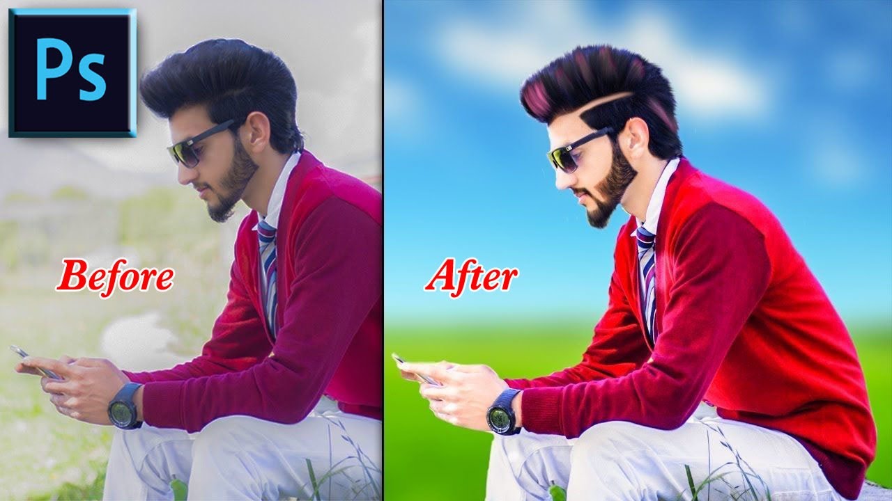 Adobe Photoshop Best Photo Editing Before and After 2020 | Photo Editing 2020 | Background Changing