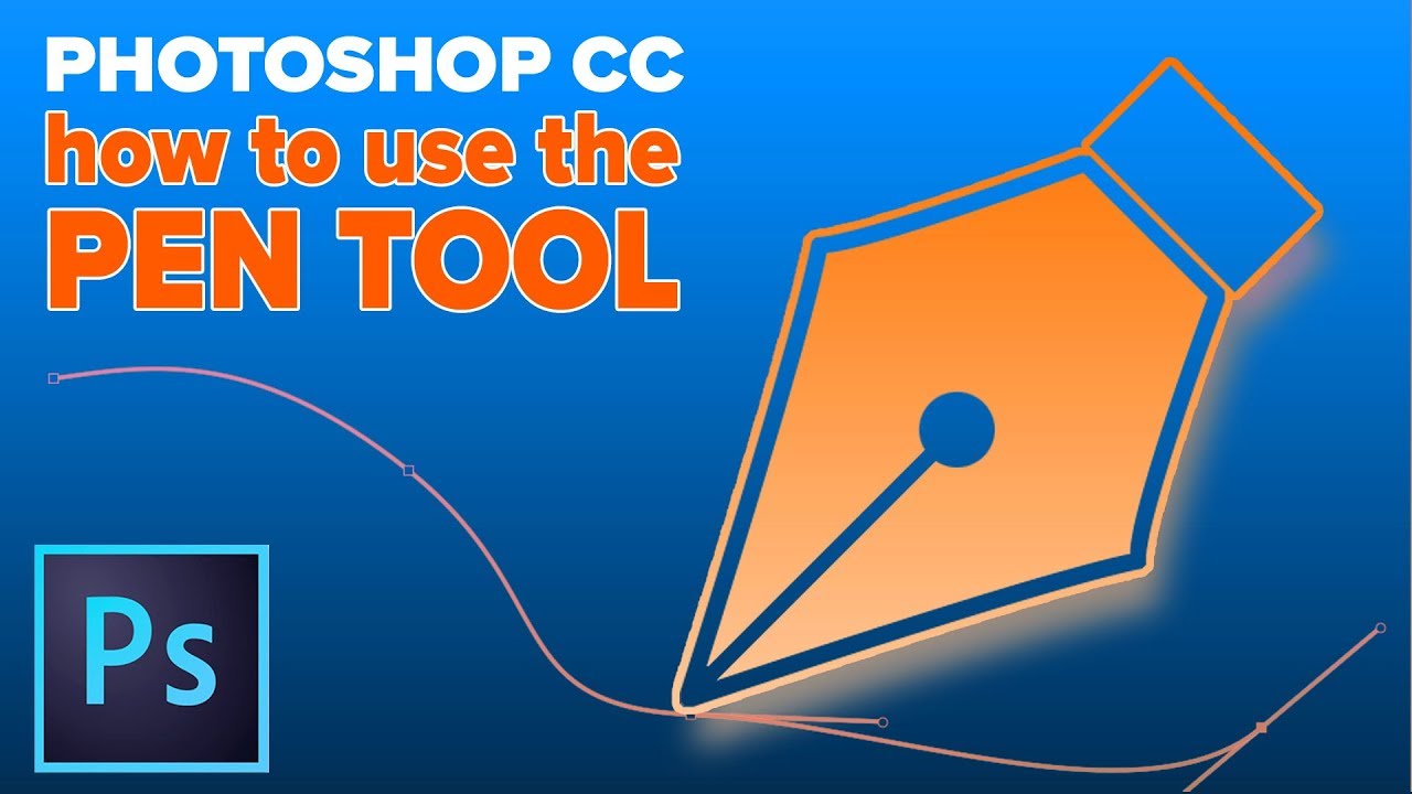 How to Use the Pen tool in Photoshop. Quick start guide