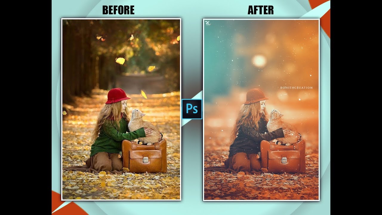 Photoshop Tutorial Outdoor Portrait Editing | Outdoor portrait in Photoshop by Rohith Creation