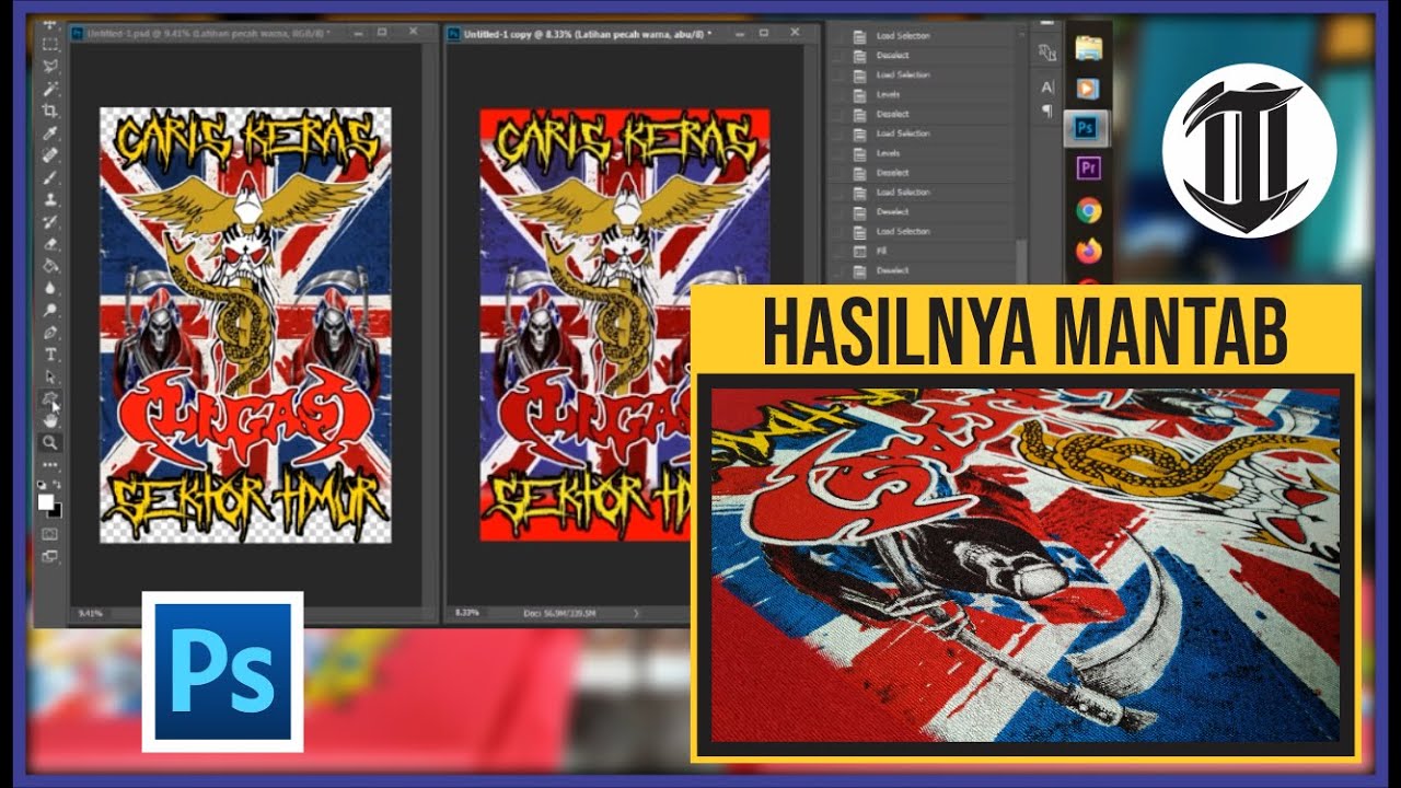 Spot color photoshop tutorial sablon raster Dieno Spot color photoshop tutorial sablon raster Dieno