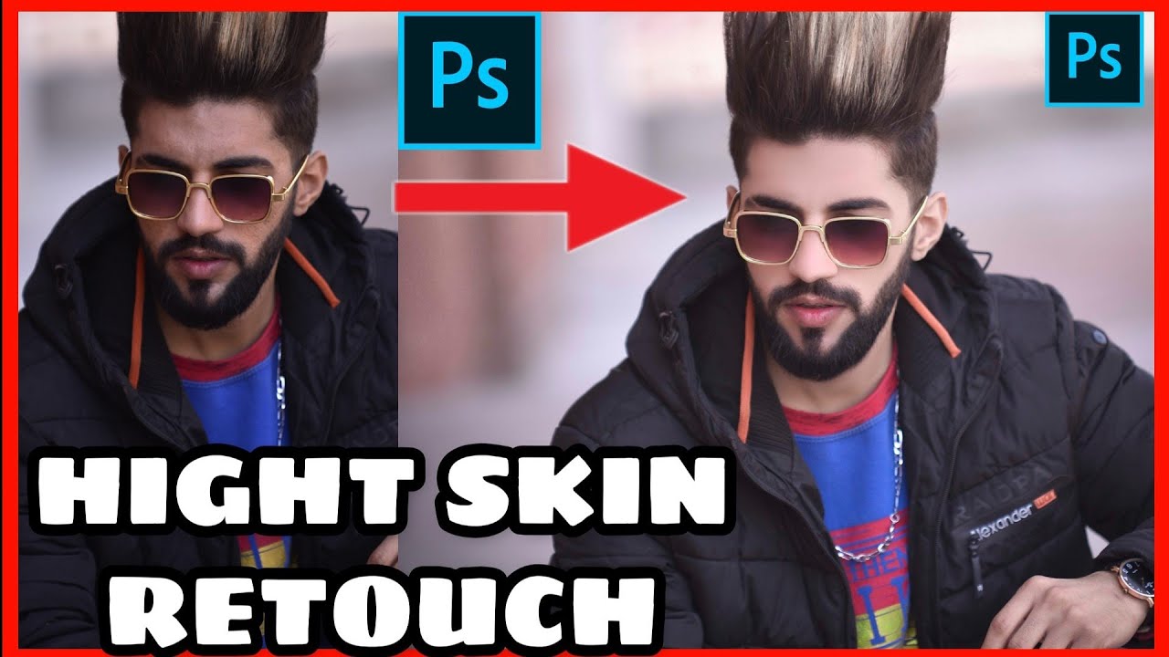 High Skin Retouching Photoshop // Editing Tutorial // Hafiz Production