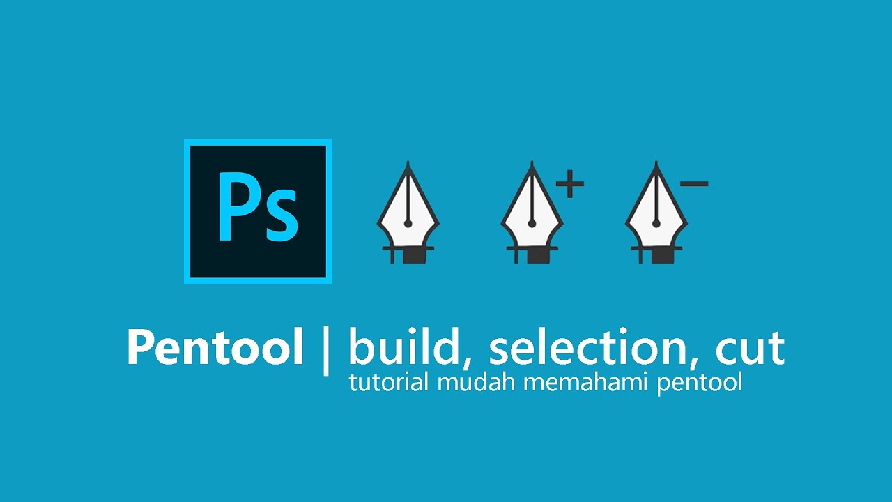 #10 Pen tool, Kamu harus tau tools ini! | Adobe Photoshop Tutorial