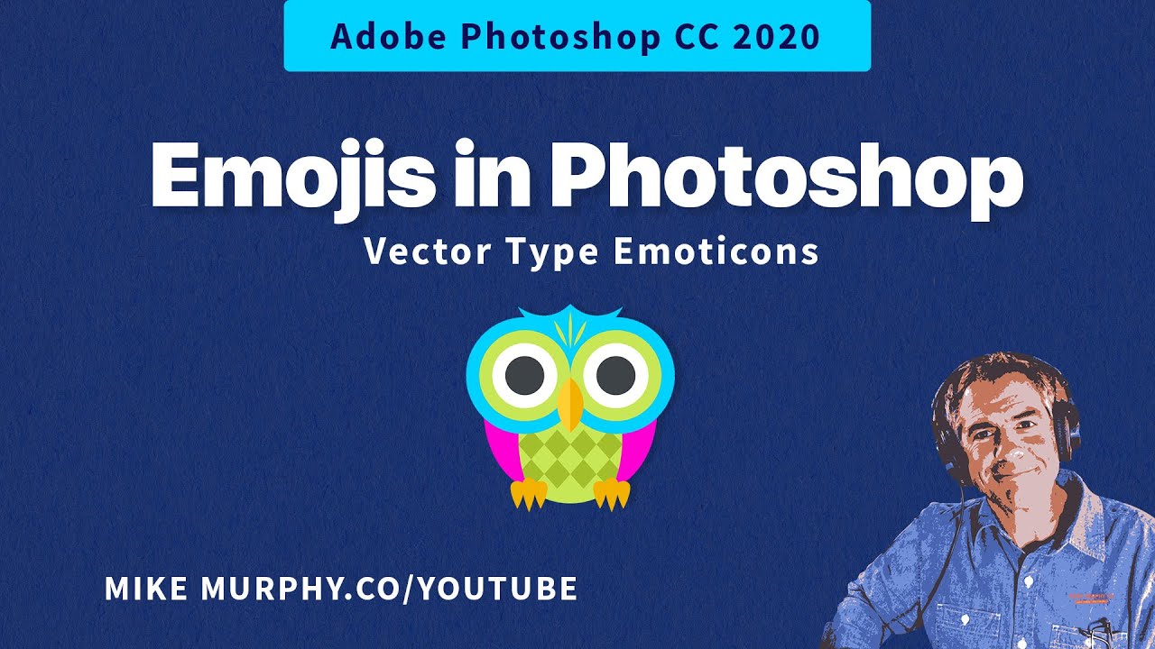 How To Get Emojis in Adobe Photoshop CC 2020