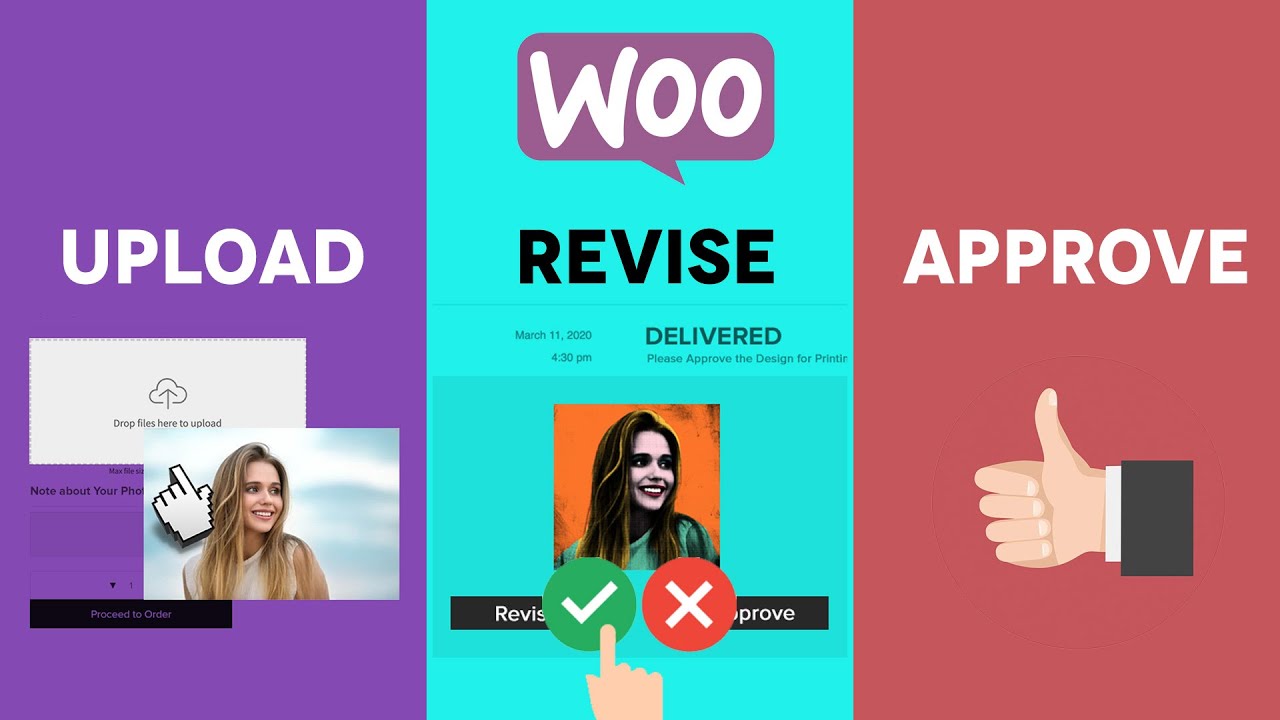 Custom File Upload Product and Client Approval  - WooCommerce Plugin