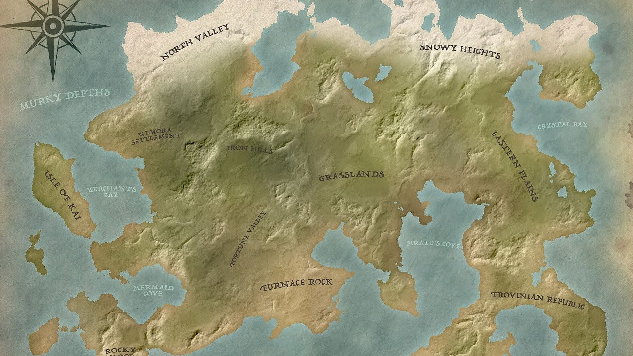Do It Yourself – Tutorials – Create a Fantasy Map of Your Own