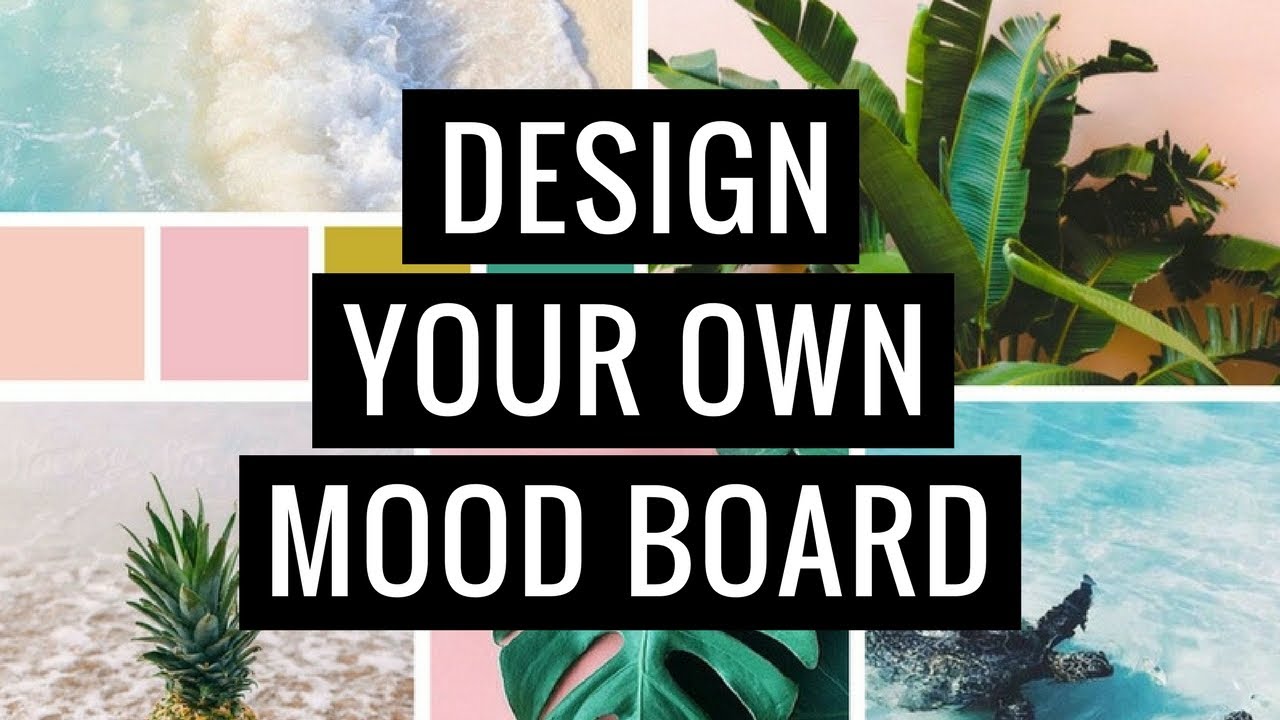 How To Design Your Own Mood Board If You're Not a Designer | Step by Step Easy Tutorial Using Canva