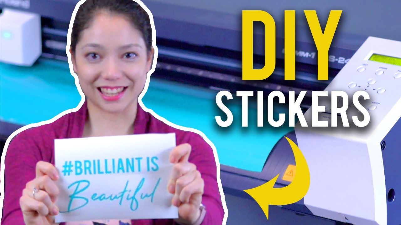 How To Vinyl Cut- Design Your Own Stickers, Stencils