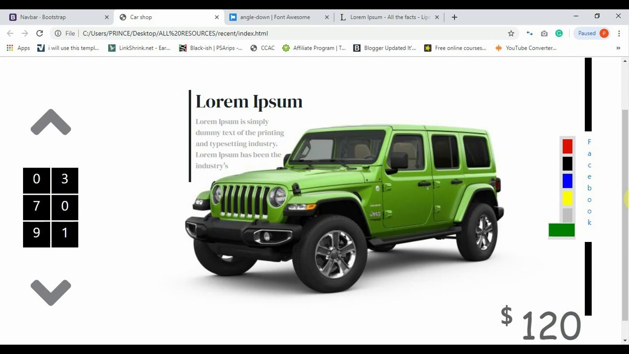 How to design and code your own website from scratch(Part 2/2) | Website Tutorial