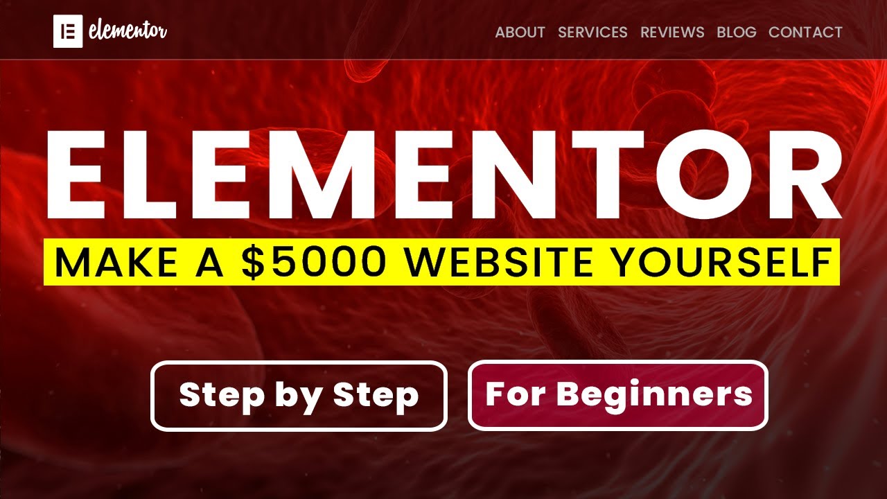 How to make a $5000 Wordpress Website 2020 | Elementor Tutorial for Beginners