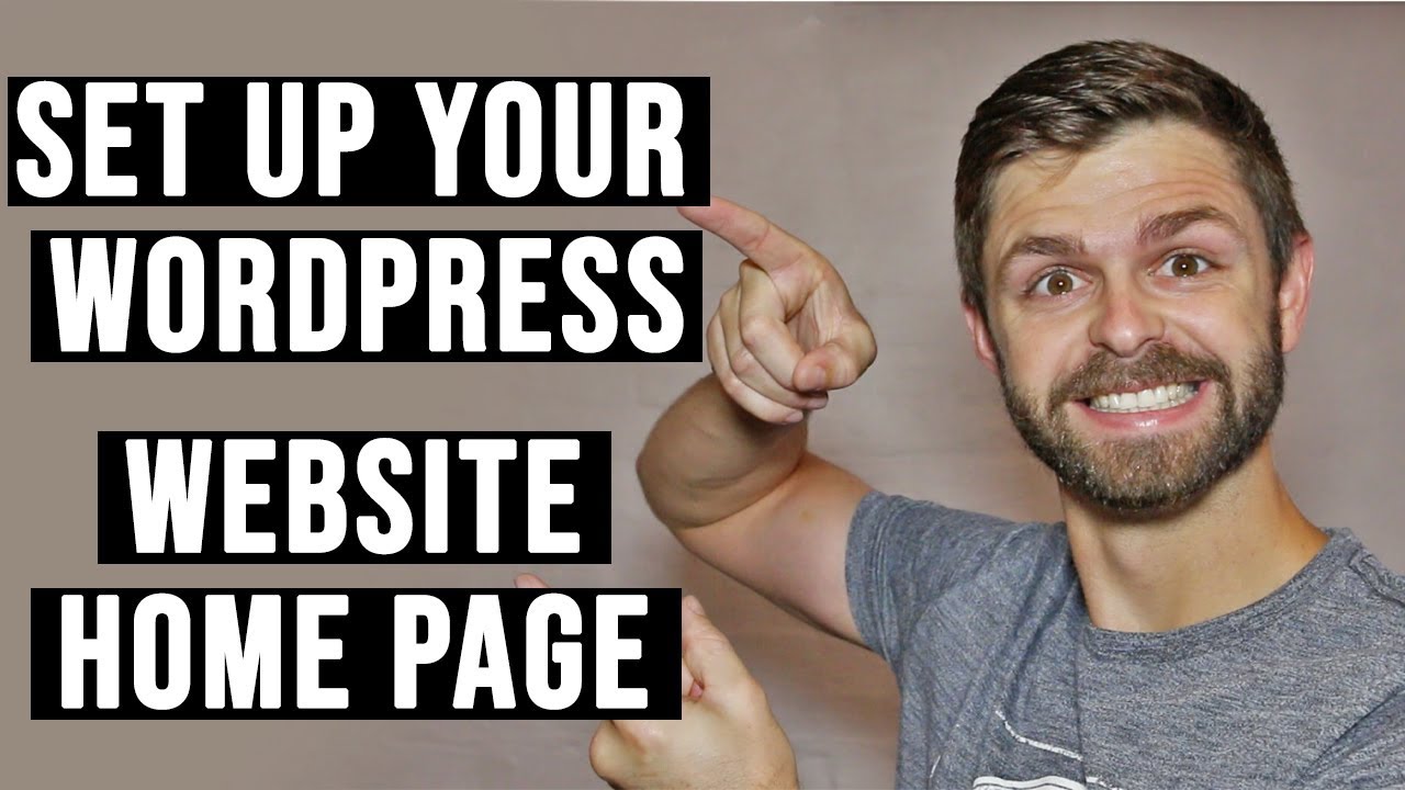 Wordpress Website Home Page - How to create and design your very own Wordpress Website