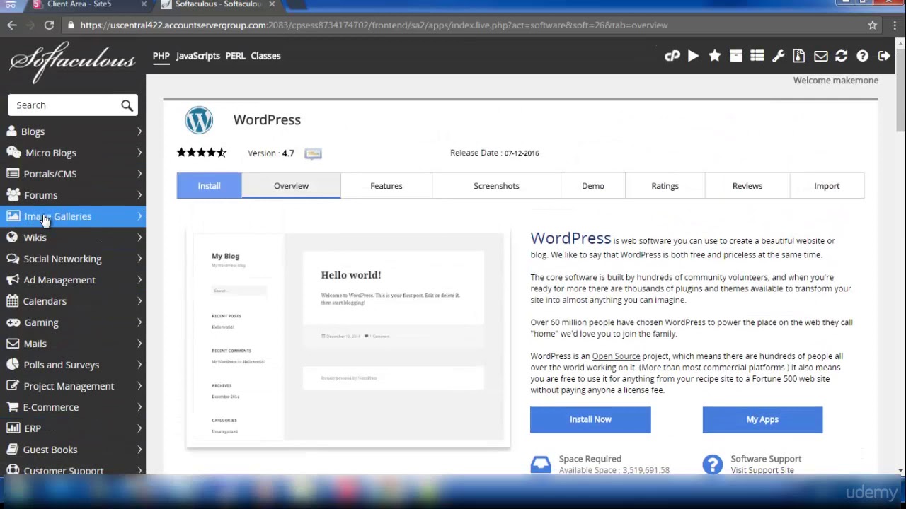Earn Money Online | 15 3 CREATE Your Clickbank Website | How to install