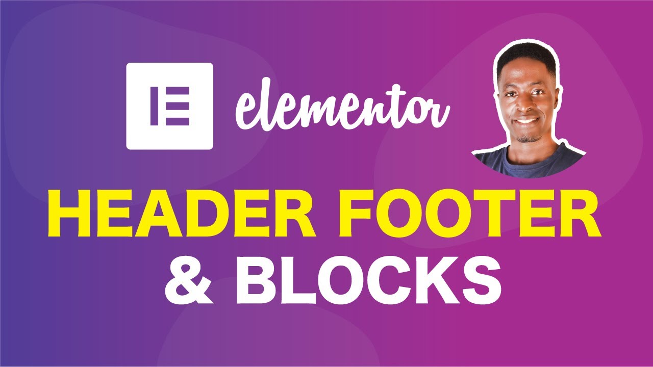 Free Elementor Header, Footer and Blocks  (Make Headers, Footers and Custom Blocks in Elementor)