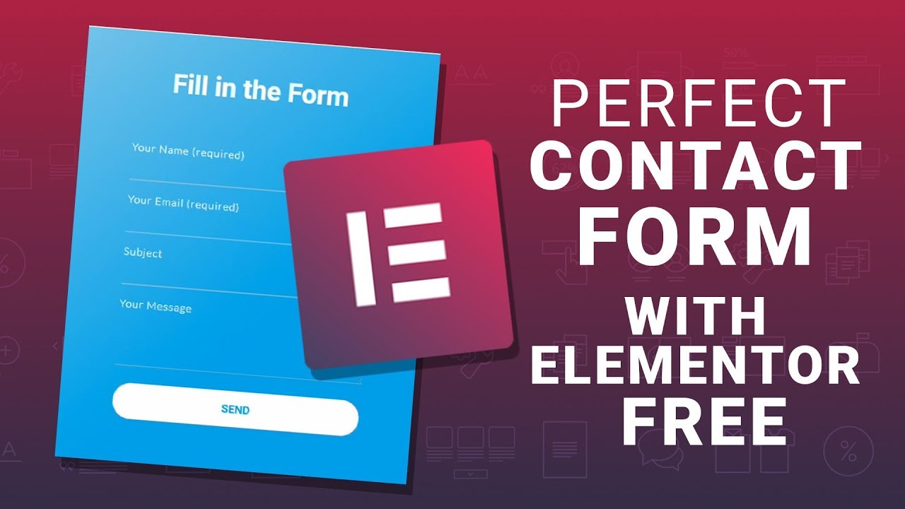 How to Customize Contact Form 7 with Elementor? Style contact form Elementor free and JetElements