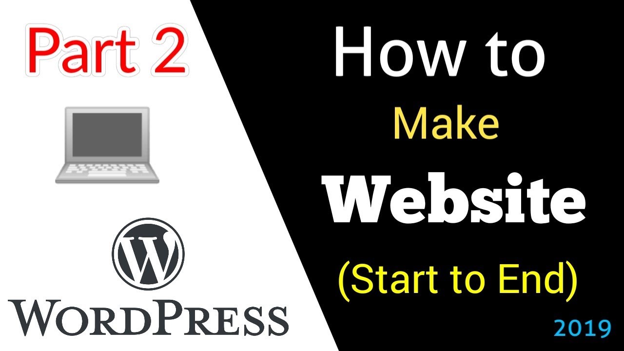 How to Make A WordPress Website for Earning Online Money (Step by Step Guide) | Part 2