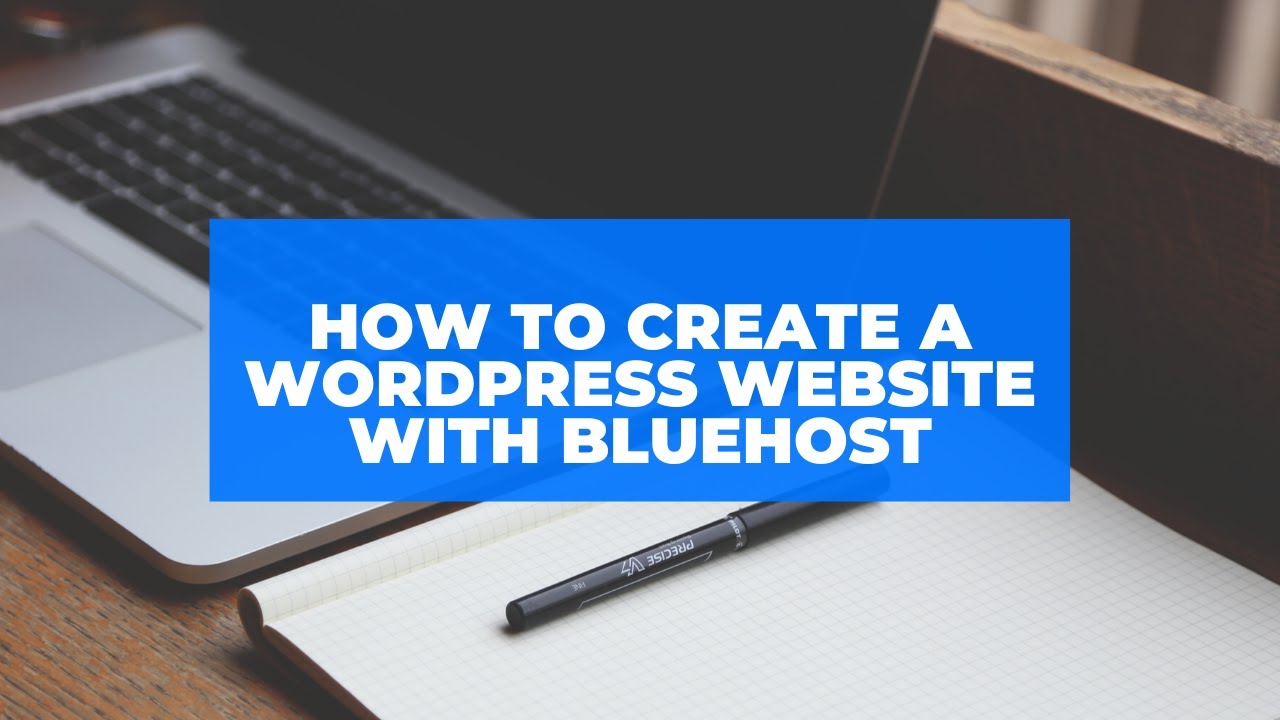 How to create a WordPress Website from scratch with Bluehost in 2020 (FREE Domain Available)