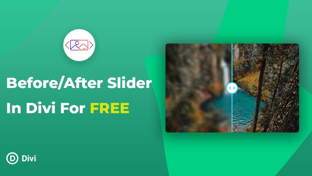 How to make a Before/After Image slider in Divi for FREE