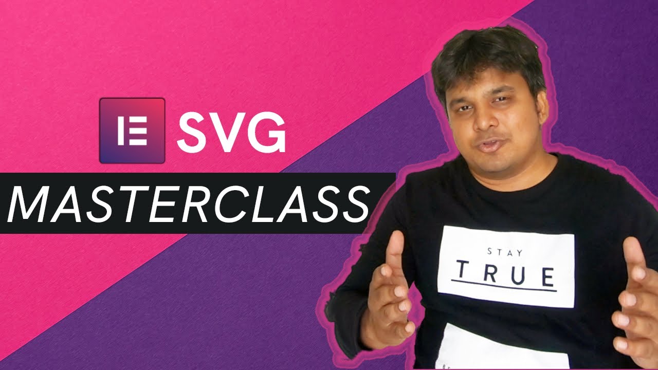 WordPress For Beginners – Elementor SVG masterclass tutorial for