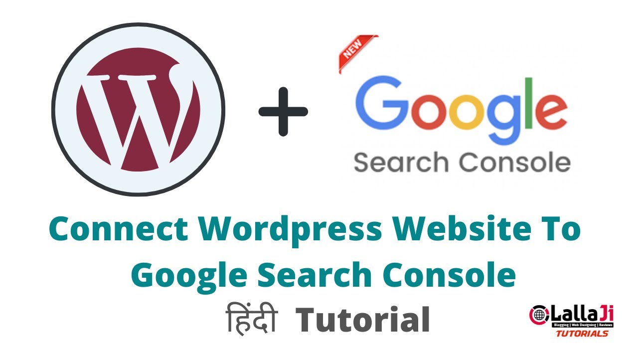 How To Add Wordpress Website In Google Search Console  Hindi Tutorial | Lallaji tutorials