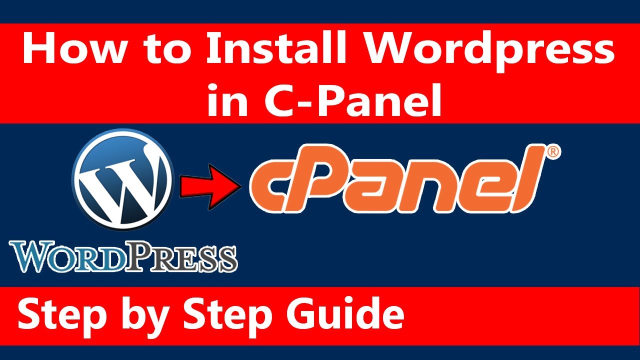 How To Install Wordpress in C-Panel ? Step By Step Guide | Wordpress Tutorial for Beginners 2020