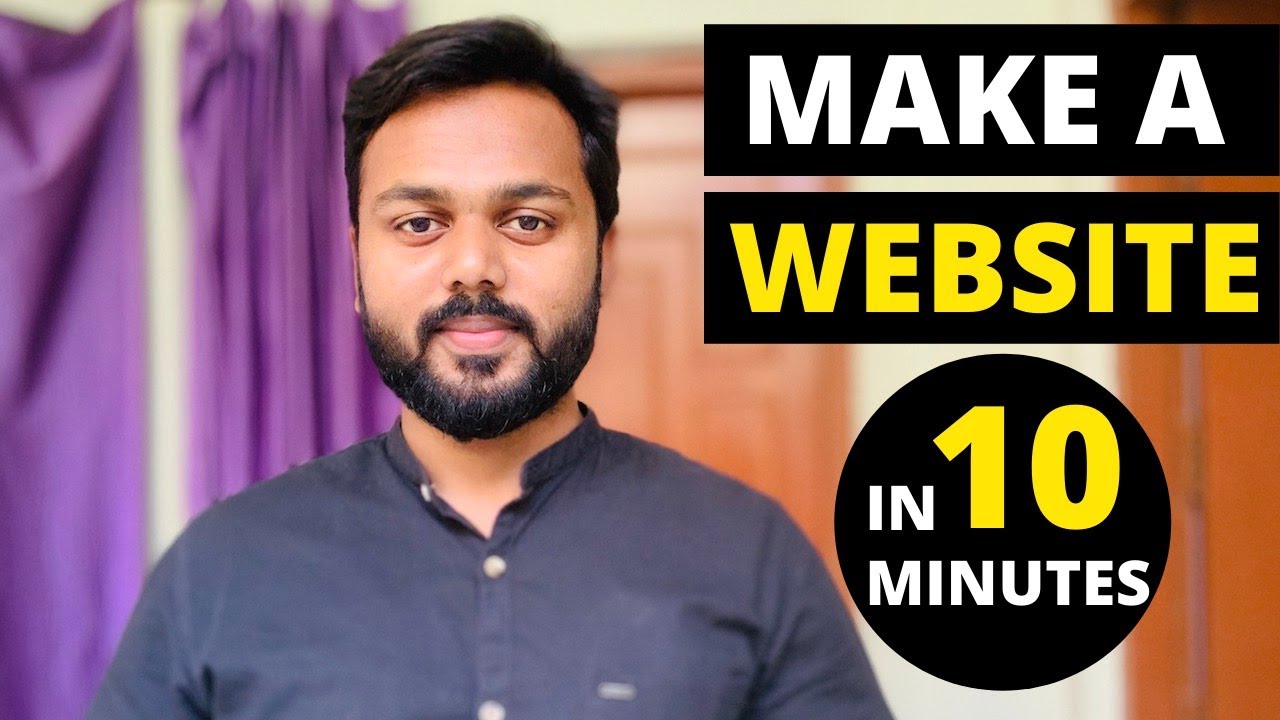 Make a Website in 10 Minutes [2020] - Complete WordPress Website Tutorial for Beginners