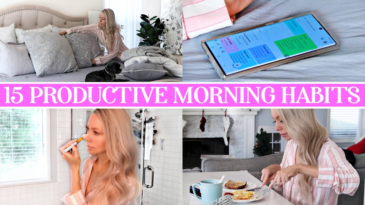 15 Morning Habits that Completely Change My Day!