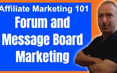 search engine optimization tips – Affiliate Marketing 101: Forum & Message Board Marketing Still Works