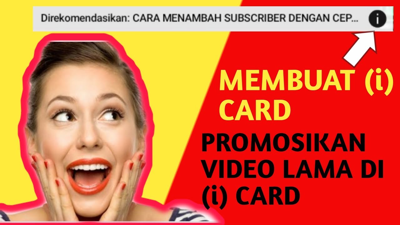 CARA MEMBUAT (i) CARD DI VIDEO YOUTUBE 2020