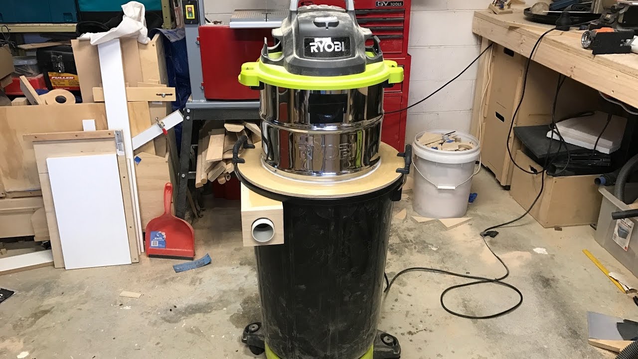 Cyclone Dust Separator (Shop Vac Hack)