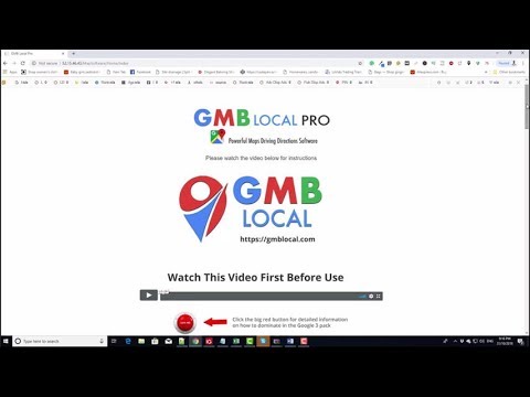 GMB Maps Pro Review Demo - Google My Business Optimization Software