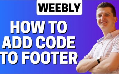 search engine optimization tips – How To Add Footer Code To Weebly