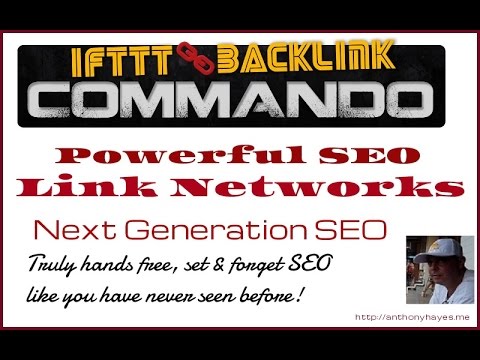 IFTTT Backlink Commando Overview sales page short