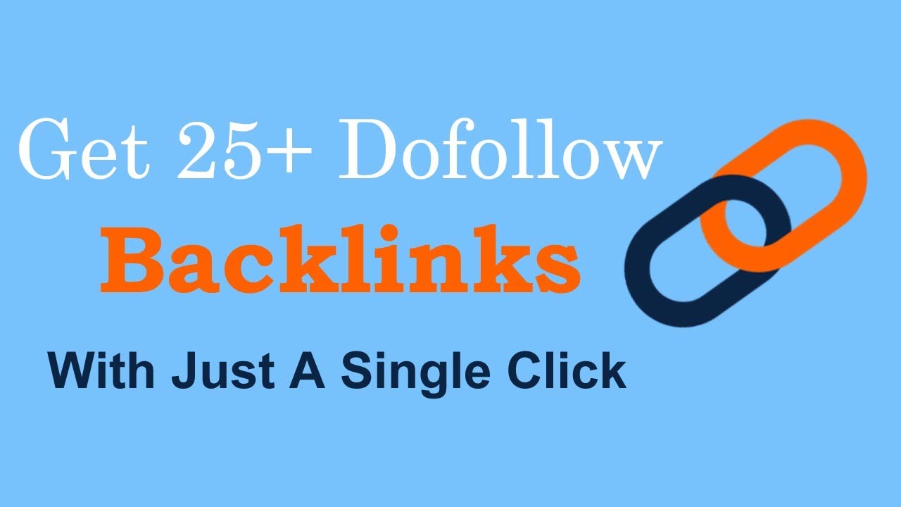 OFF Page SEO 2020: Get 25+ Dofollow Backlinks With Just One Click