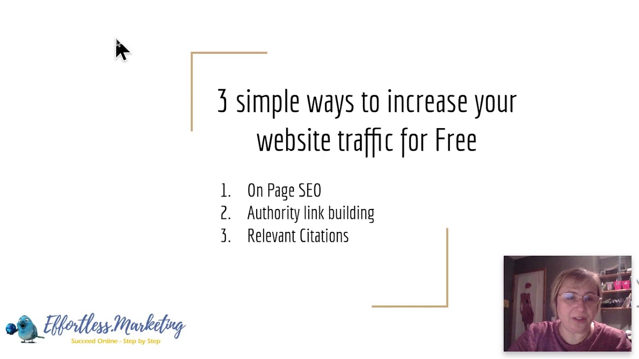 On Page SEO tips to increase your website traffic - part 1 of 3 tips video series