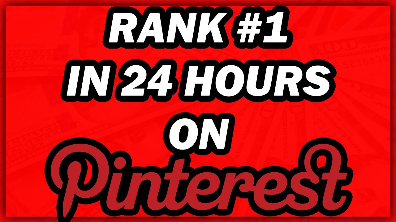 Pinterest SEO - How To Rank #1 In 24 Hours (TRAFFIC SECRETS!)