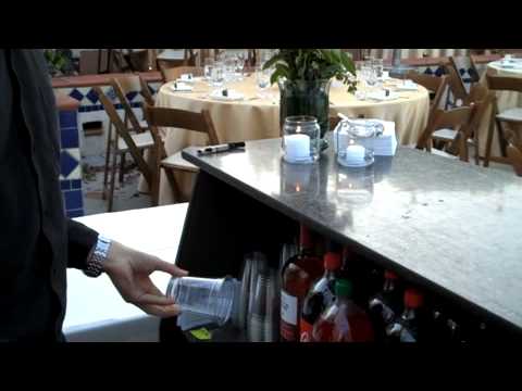 Private Party Bartending Wedding Set Up Tips & Tricks