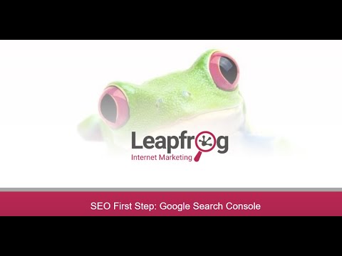 SEO First Step: Google Search Console