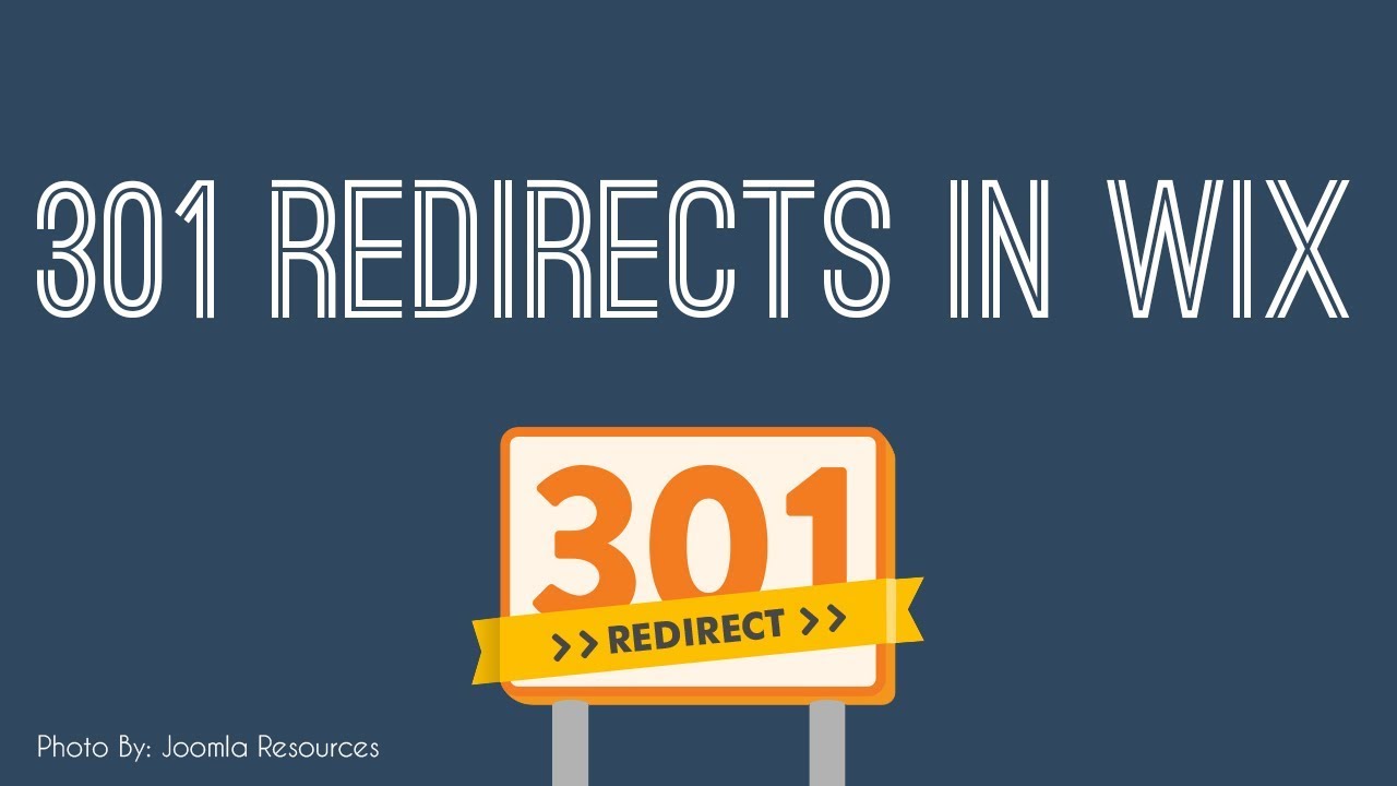 Setting Up and Learning 301 Redirects in Wix - Wix SEO Tutorial 2018