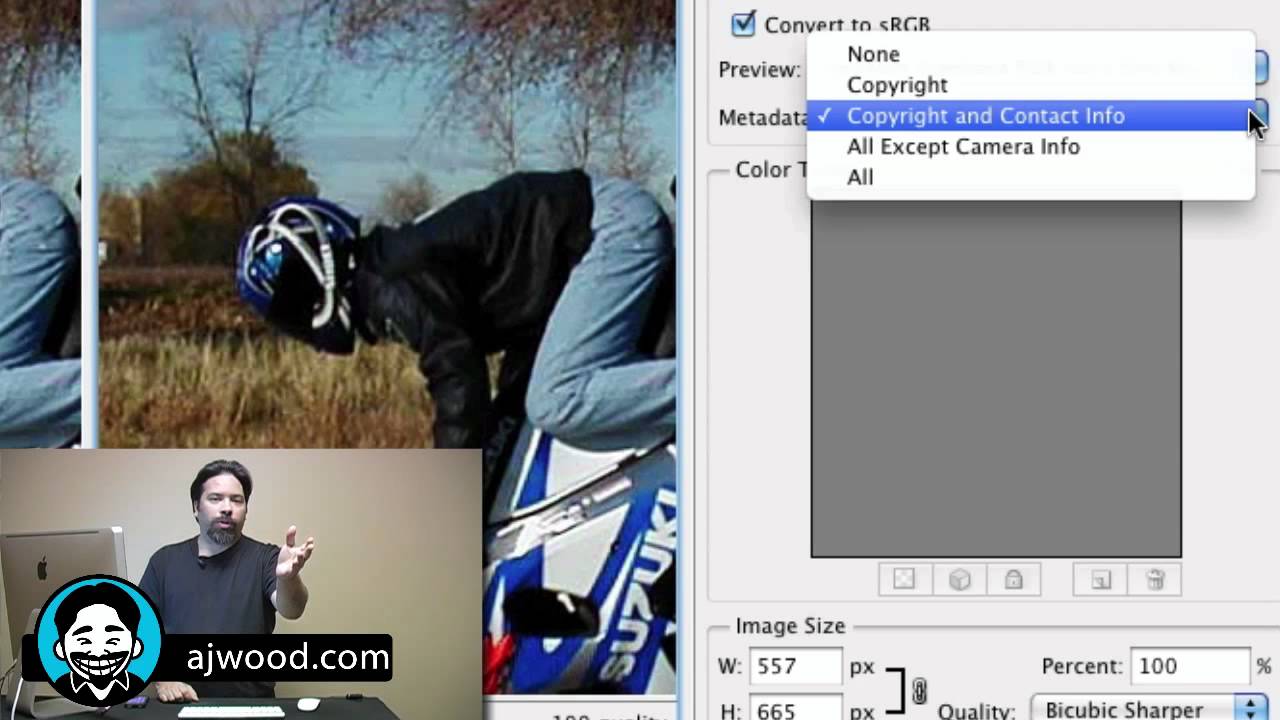 Using Photoshop for Search Engine Optimization of Images