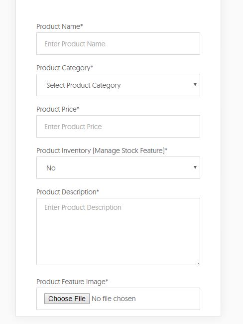 add product on phone woocommerce