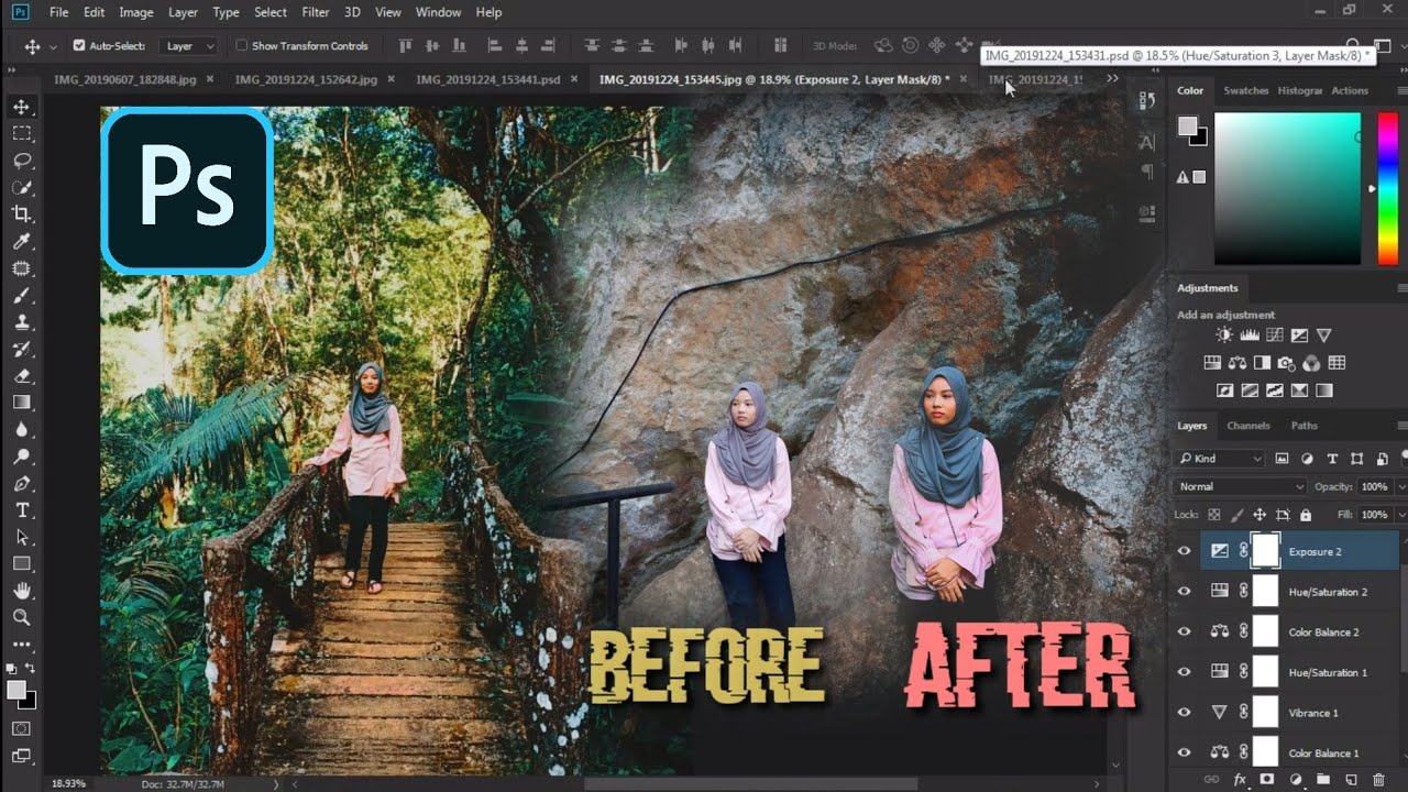 How I Color Grade My Photo | QUICK PHOTOSHOP TUTORIAL