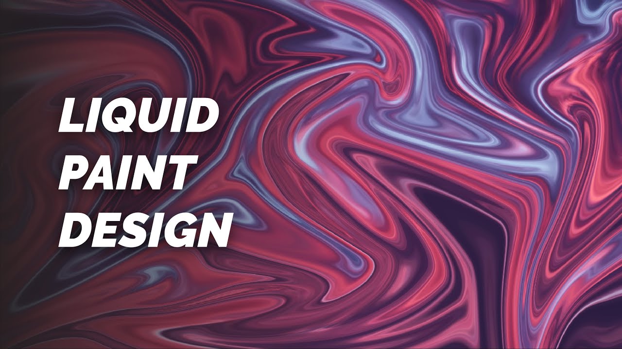 Quick Speed Art How to create liquid paint design using Adobe Photoshop