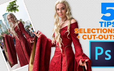 5 SECRET CUTOUT + SELECTION TIPS IN PHOTOSHOP