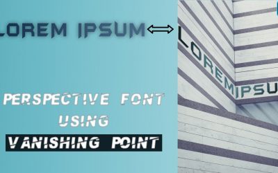 PUT YOUR FONT IN PERSPECTIVE WITH VANISHING POINT FILTER | ADOBE PHOTOSHOP CC | SIMPLE STEPS  TO DO